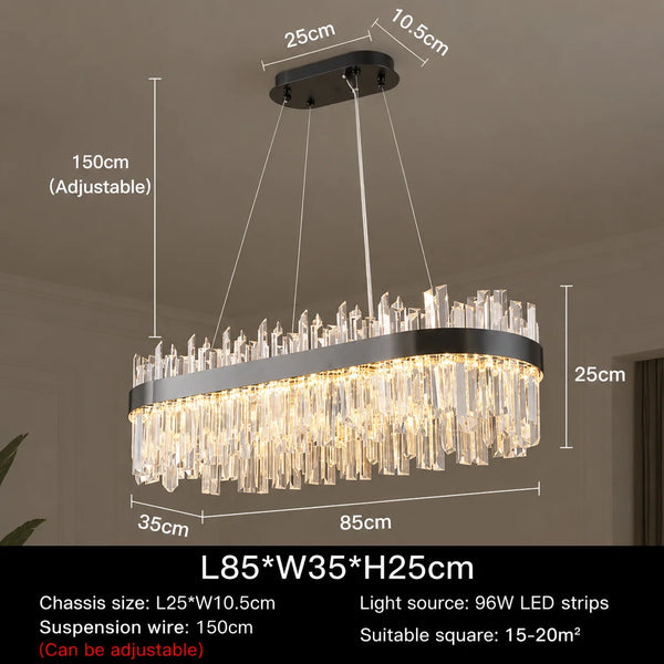 Ena Crystal Luxury Chandelier