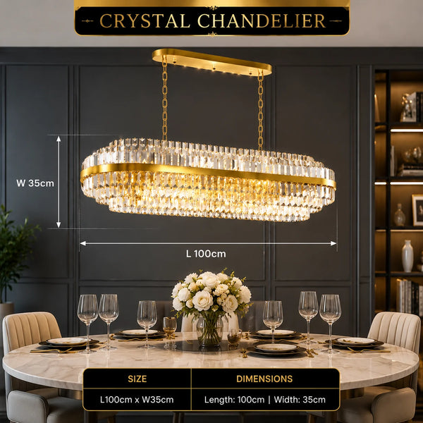 Mikel Crystal Chandelier
