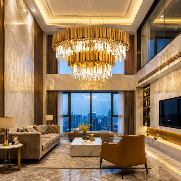 Queen Elizabeth Modern Scandinavian Chandelier | Zynella Interior