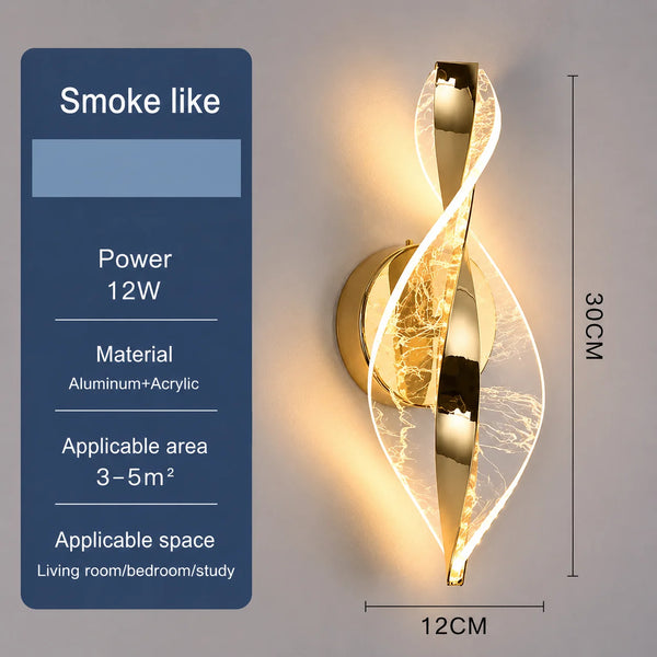 Zynella Nordic Modern LED Wall Lamp
