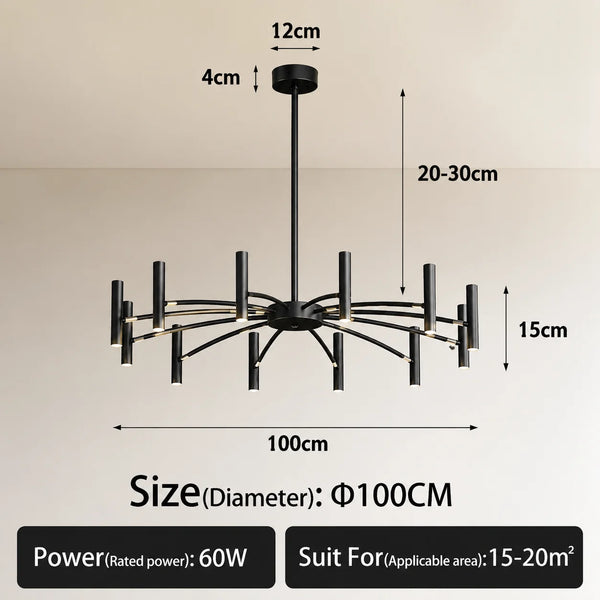 The Nordic Empire Chandelier