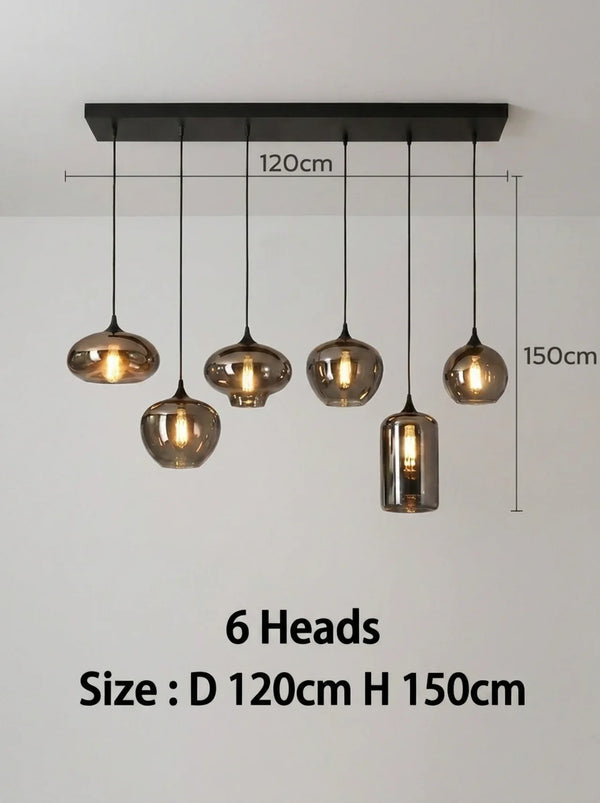 Freya Glass Chandelier