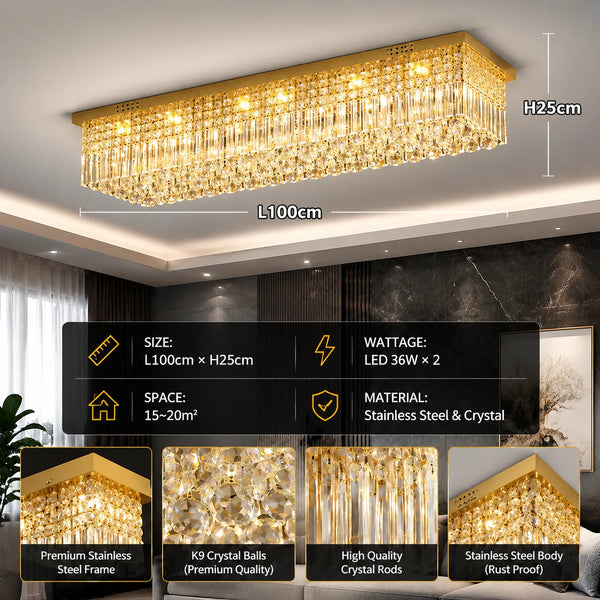 Crystal Prism Antique chandelier
