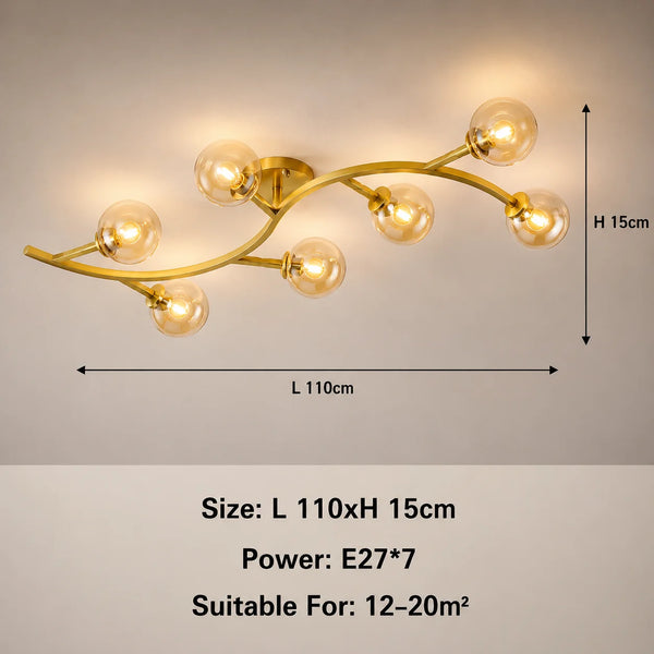 Twig and Glow Ceiling Lamp