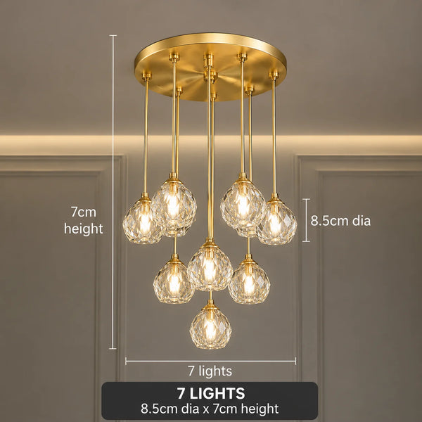 Elvi Crystal Modern Pendants