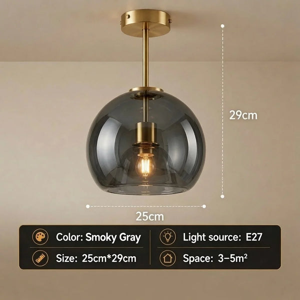 Orion Globe Wall Lamp