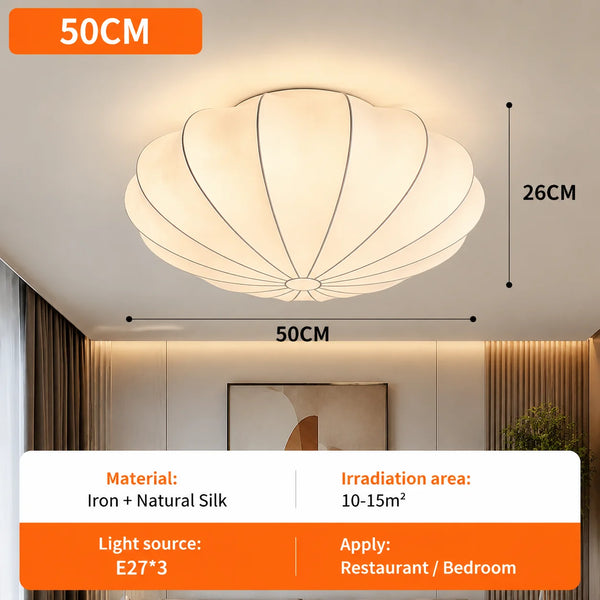 Zynella Glow Silk Pendant Light