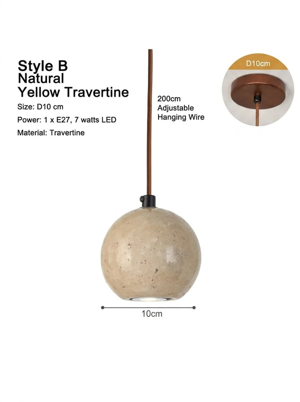 ZenStone Pendant Light