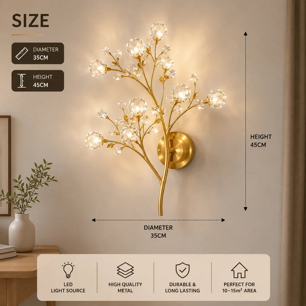 Rozen Luxury Wall Lamp