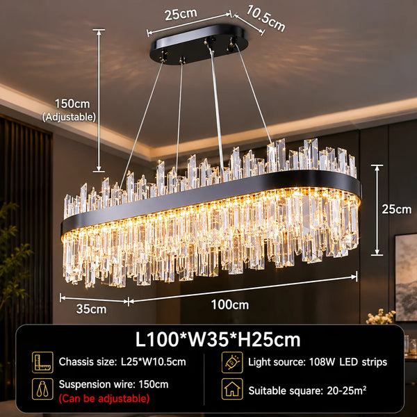Ena Crystal Luxury Chandelier