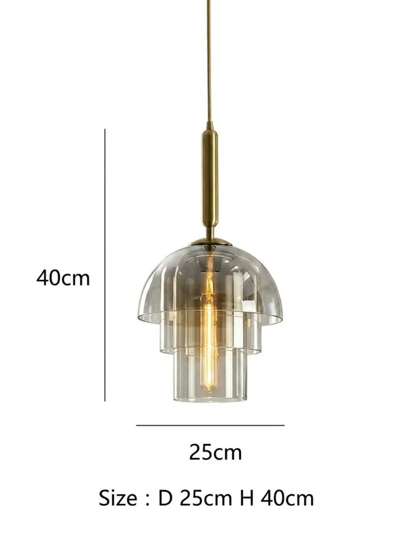 Champagne Glass Elegant Pendant