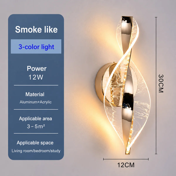 Zynella Nordic Modern LED Wall Lamp