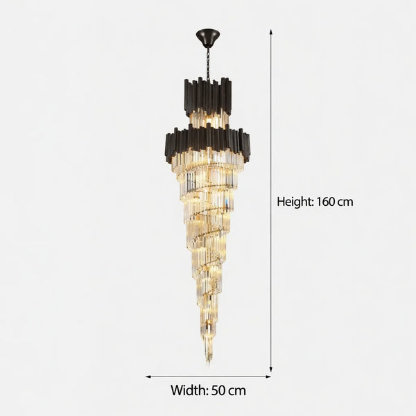 New York Black  Royal Chandelier