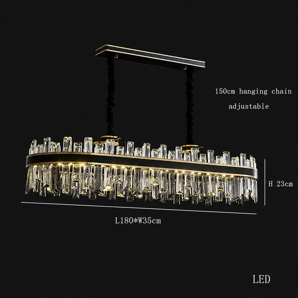 Zynella Luxury American Crystal Pendant Light