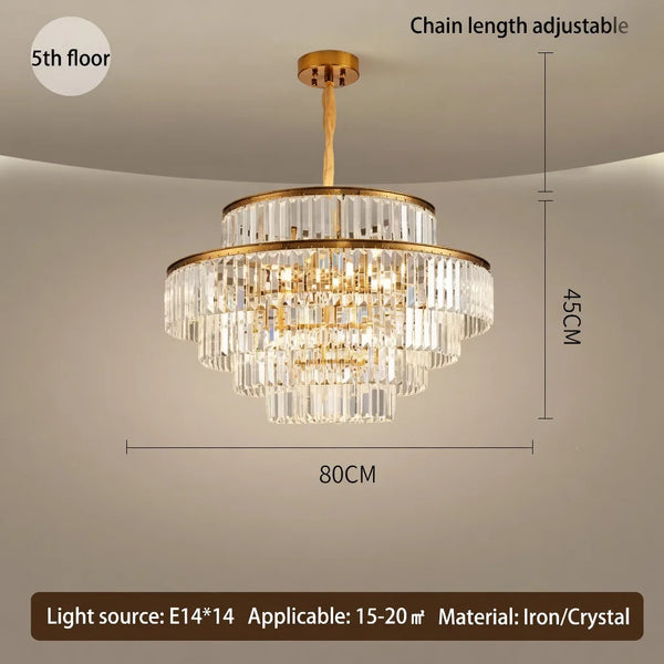 Mina Crystal Chandelier
