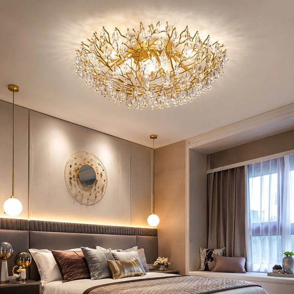 Alara Crystal Ceiling Lamp