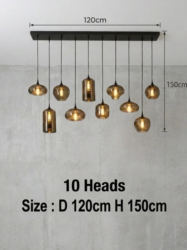 Freya Glass Chandelier