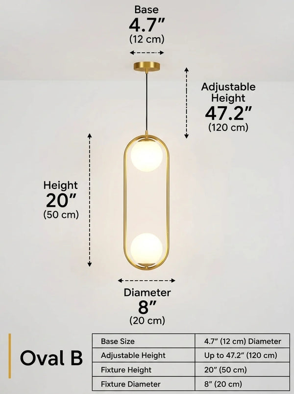 Zynella Stellar: Artistic Starry-Sky Glass Bedside Pendant