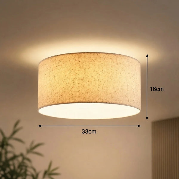Zenora Rice Paper Ceiling Lamp