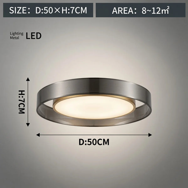 Nora Ceiling Glass Lamp