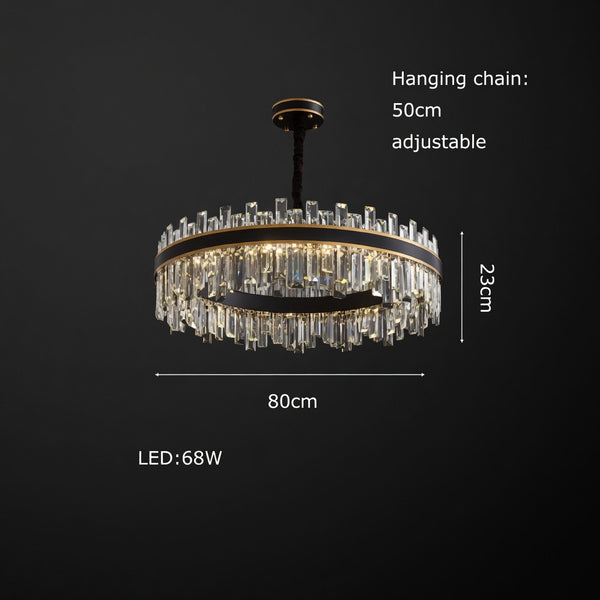 Ayah Collection Modern Luxury Chandelier | Zynella Interior