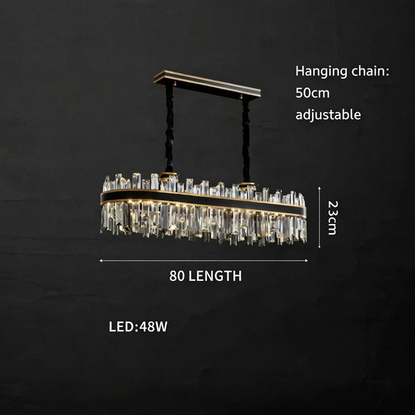Ayah Collection Modern Luxury Chandelier | Zynella Interior