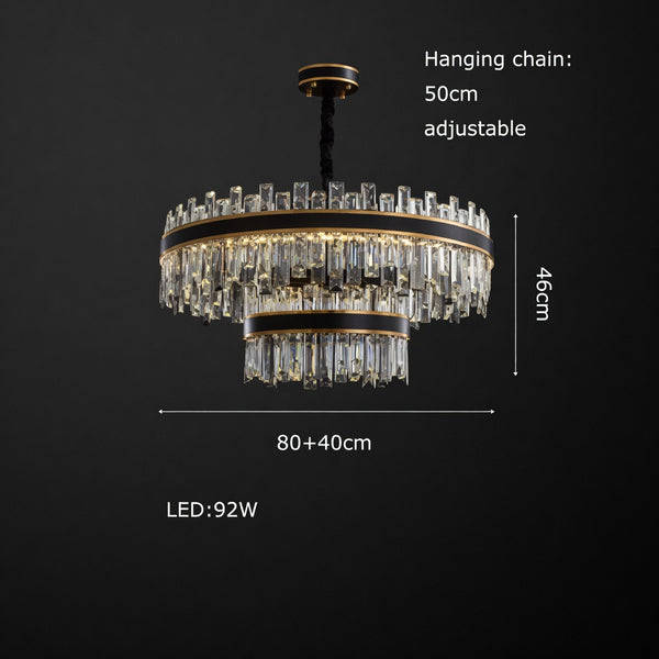 Ayah Collection Modern Luxury Chandelier | Zynella Interior