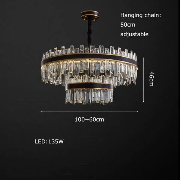 Ayah Collection Modern Luxury Chandelier | Zynella Interior
