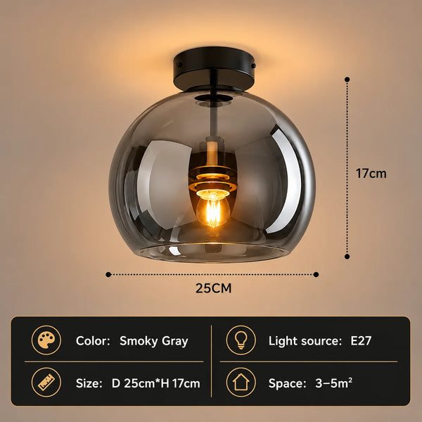 Orion Globe Wall Lamp