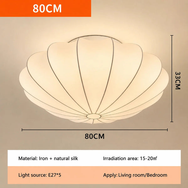 Zynella Glow Silk Pendant Light