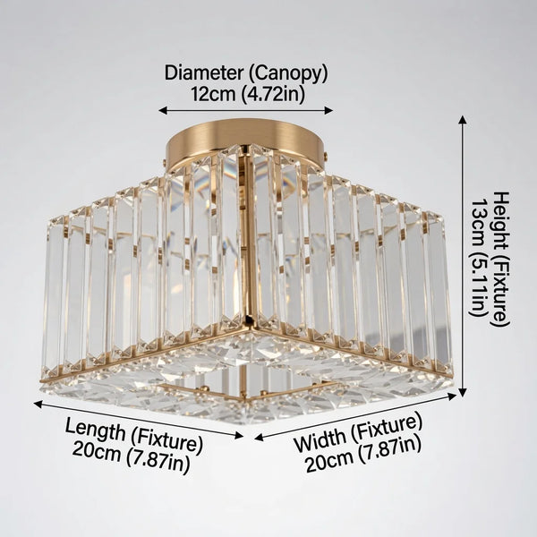 Zynella Modern Drum Shade Ceiling Light