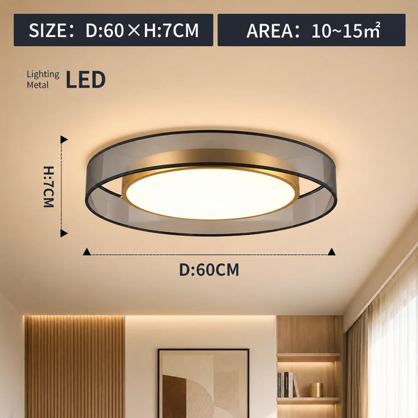 Nora Ceiling Glass Lamp