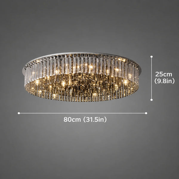 Martyn Elegant Crystal Glass Chandelier
