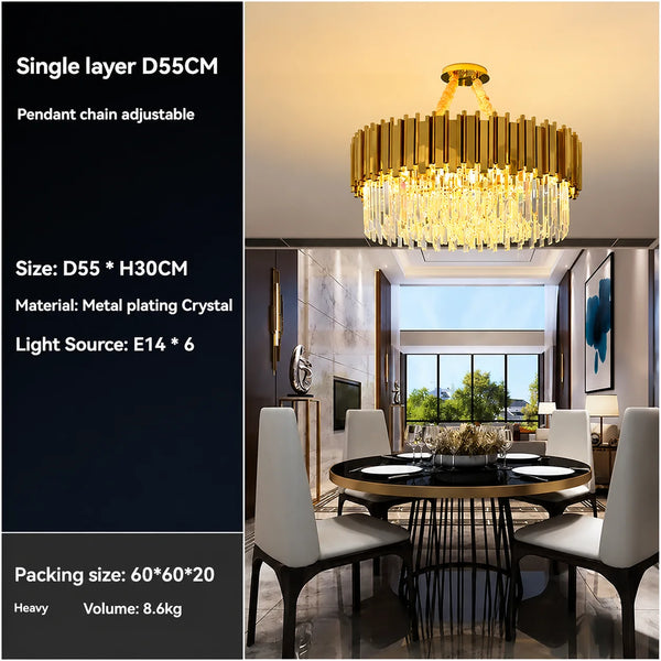 Queen Elizabeth Modern Scandinavian Chandelier | Zynella Interior
