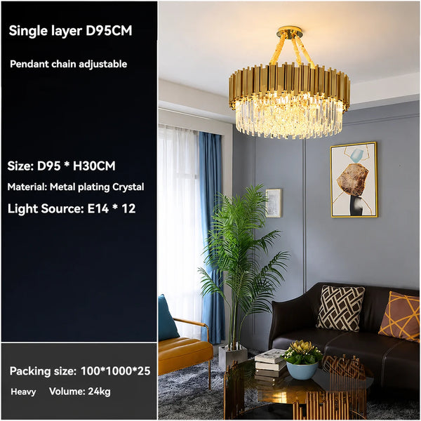 Queen Elizabeth Modern Scandinavian Chandelier | Zynella Interior