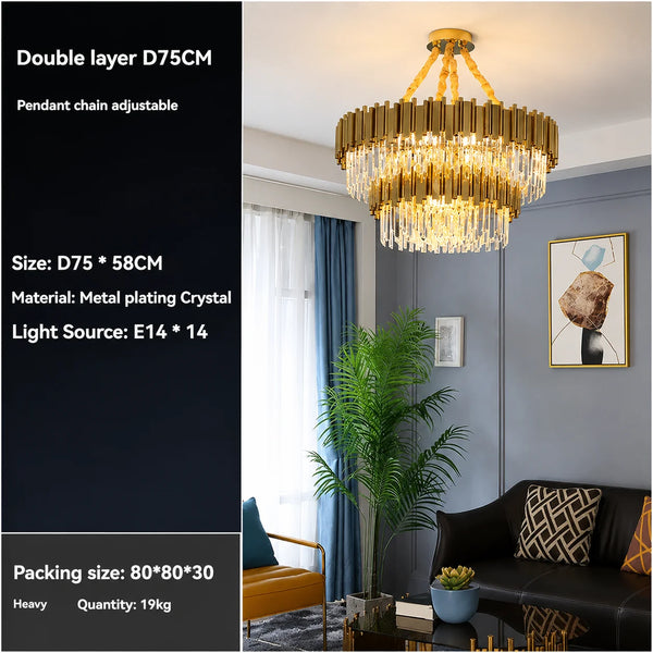 Queen Elizabeth Modern Scandinavian Chandelier | Zynella Interior