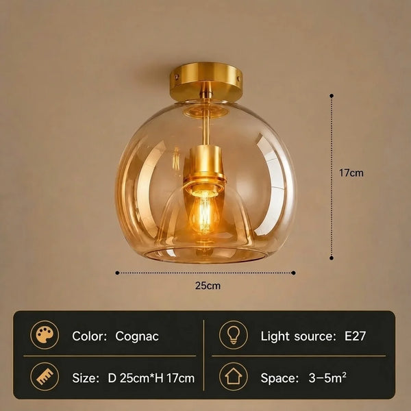 Orion Globe Wall Lamp