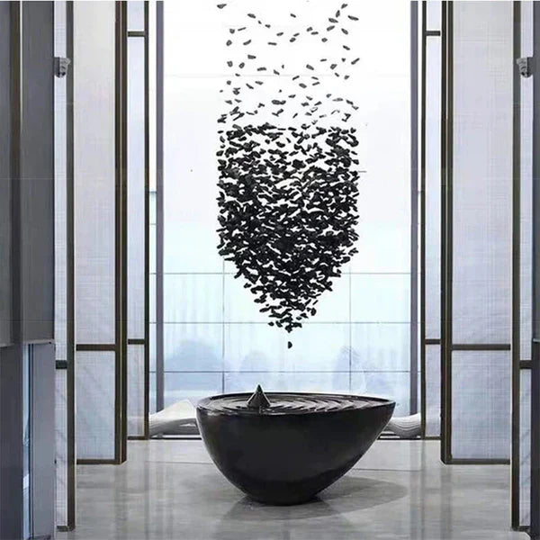 Modern Stone Contemporary Crystal Chandelier | Zynella Interior