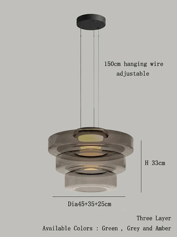 Bergen Glass Pendant