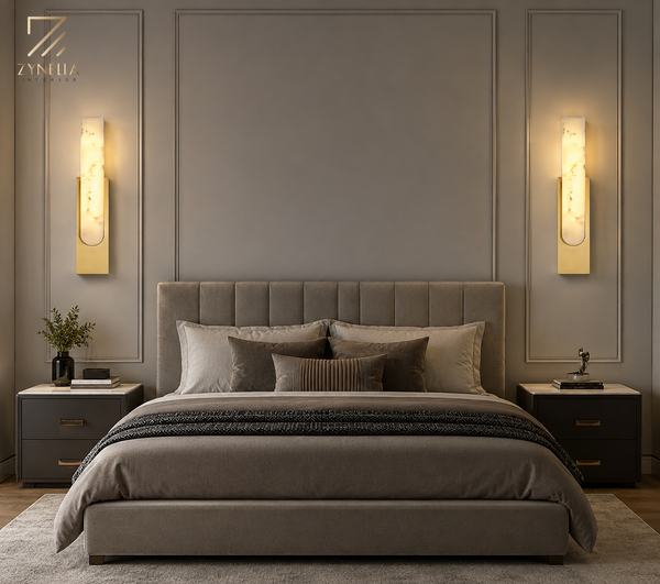 Prince Charles Marble Wall Lamp