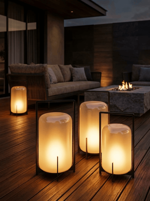 Modern Terrace Garden Outdoor Lights