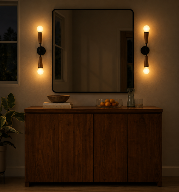 Zynella Double Orbit Modern Wall Lamp