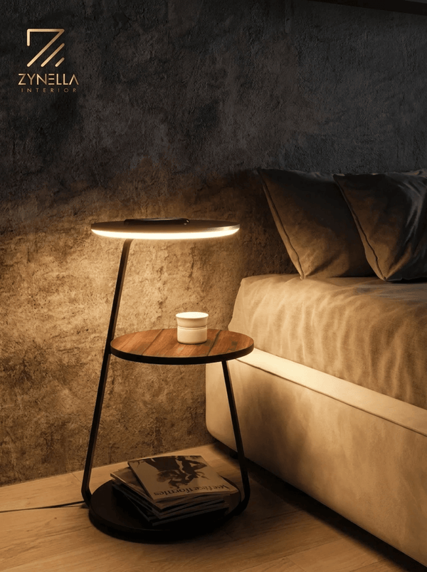 Noir Maple Modern Table Lamp