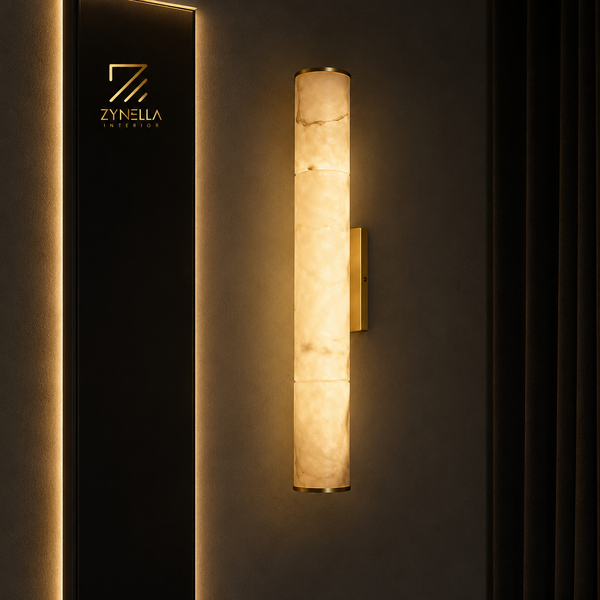 Toledo Mediterranean Marble Wall Lamp