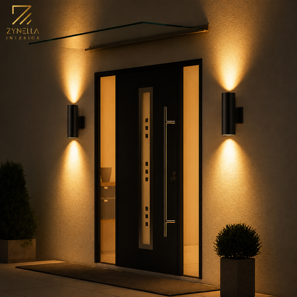 Beacon Dual-Head Outdoor Wall Light