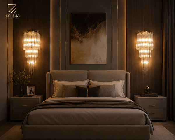 Ashbourne Crystal Wall Lamp