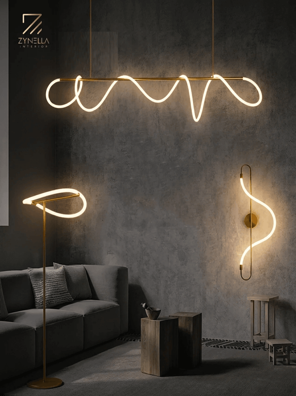 Soraya Swirl Lamp Collection