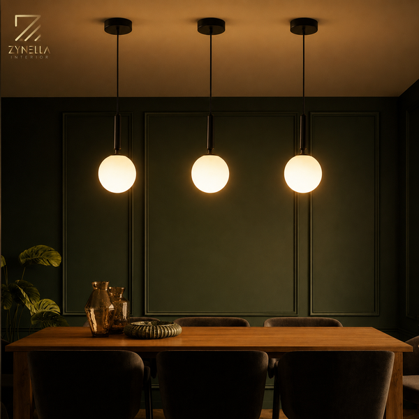 Black Castello Modern Pendant Light