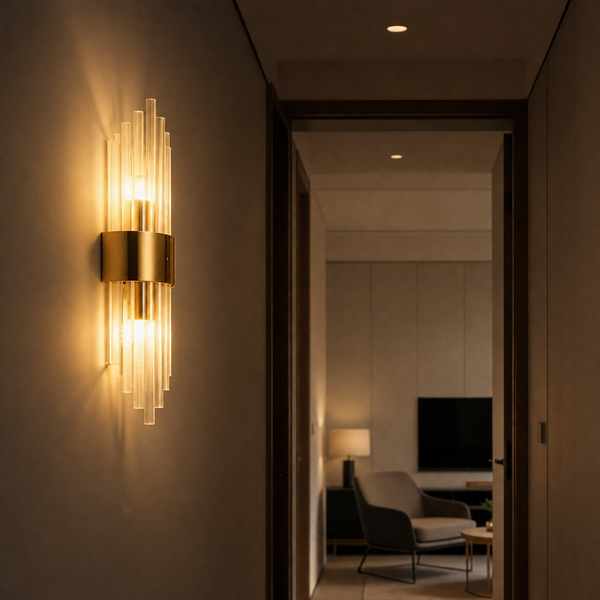 Penelope Cross Lantern Wall Lamp | Zynella Interior