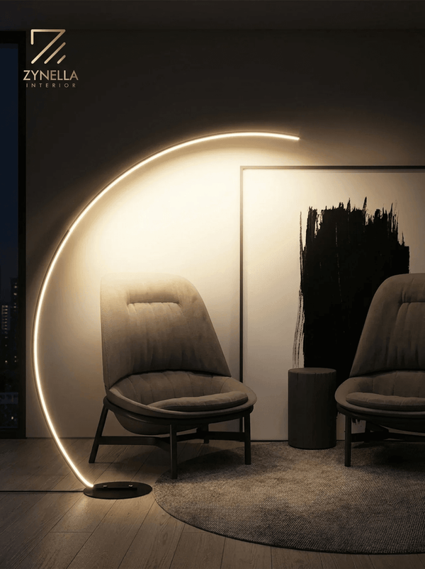 Halo Arc Led Floor Lamp